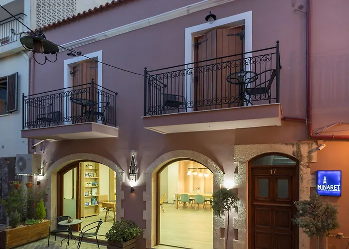 Minaret And Chania (Crete)